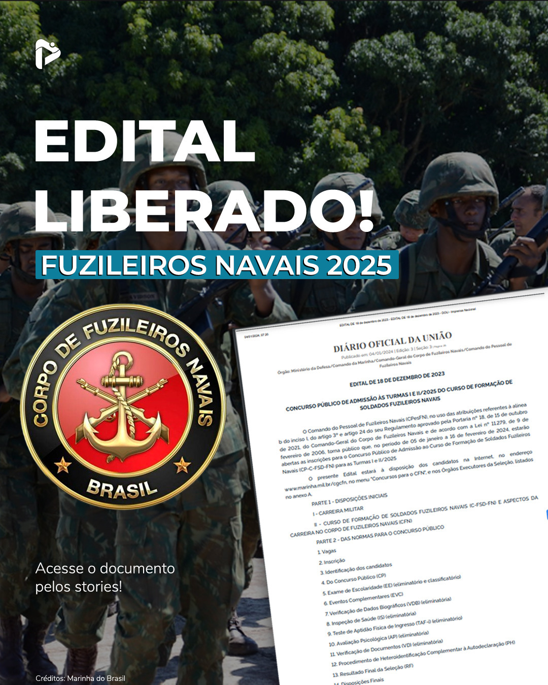 Edital CFN 2025 - Promilitares